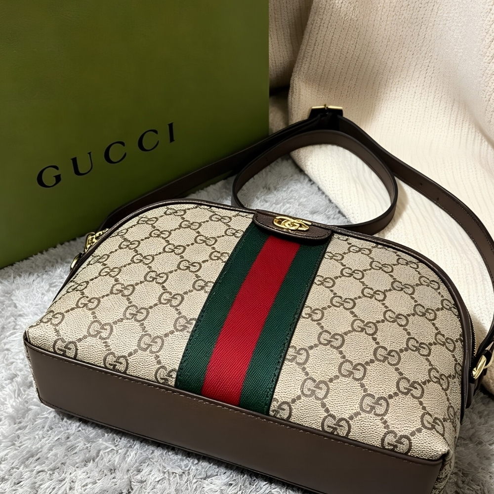 Gucci Ophidia GG Supreme Small Shoulder Bag - Picture 2 of 6
